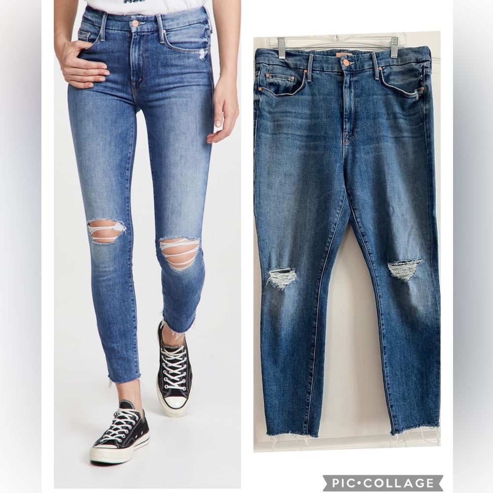 MOTHER The Looker Ankle Fray Jeans - NWOT